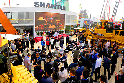 山推重磅亮相2018bauma CHINA展會(huì )